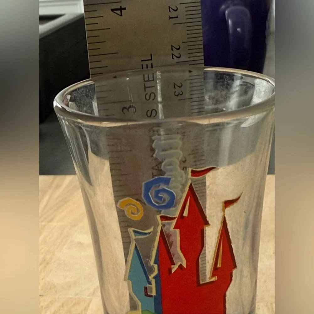 Disney 3 Shot Glass Set Castaway Cay Bahamas, Disney-MGM Studios, Magic Kingdom